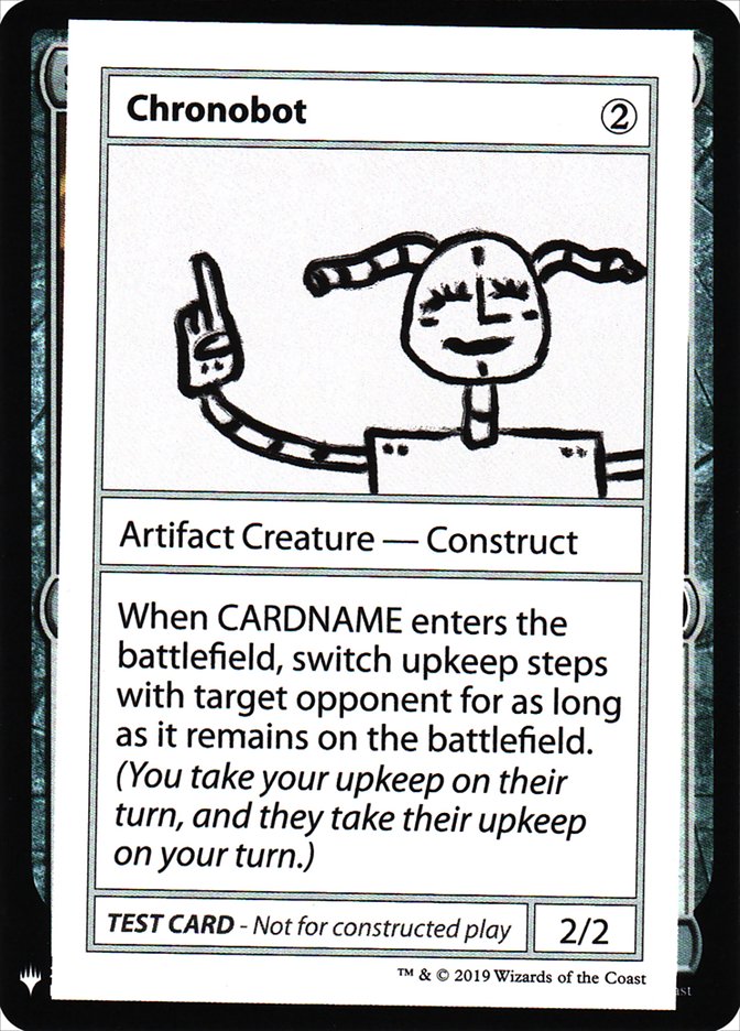 Chronobot [Mystery Booster Playtest Cards] | The CG Realm