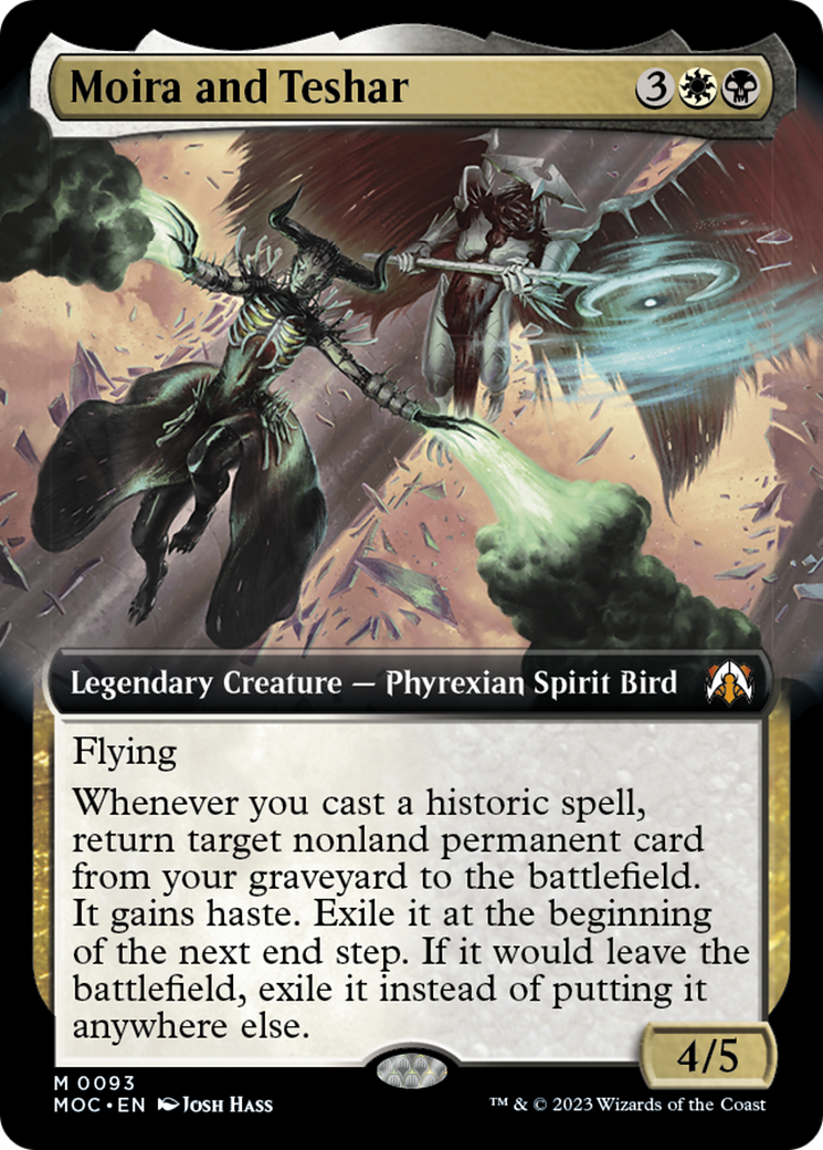 Moira and Teshar (Extended Art) [March of the Machine Commander] | The CG Realm