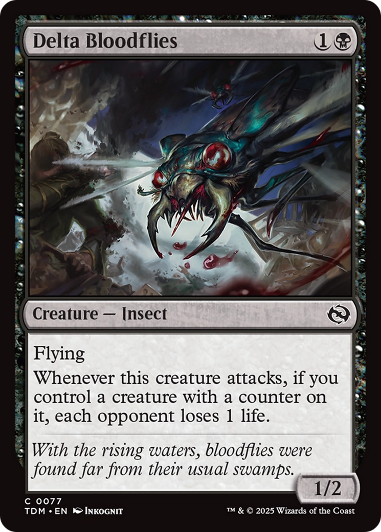 Delta Bloodflies [Tarkir: Dragonstorm] | The CG Realm