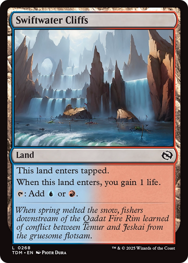 Swiftwater Cliffs [Tarkir: Dragonstorm] | The CG Realm