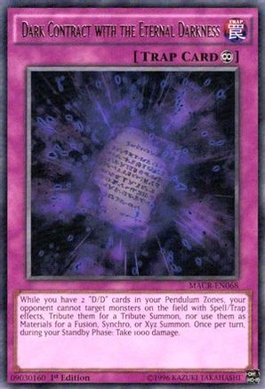 Dark Contract with the Eternal Darkness (MACR-EN068) - Maximum Crisis Unlimited