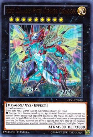 Neo Galaxy-Eyes Cipher Dragon (DPDG-EN039) - Duelist Pack: Dimensional Guardians 1st Edition