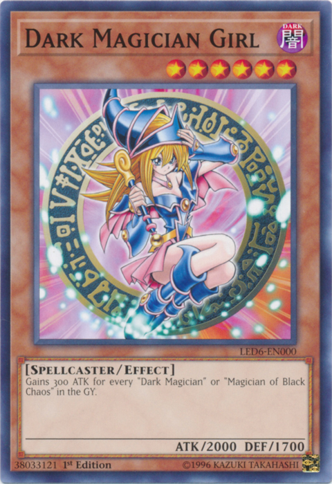 Dark Magician Girl [LED6-EN000] Common | The CG Realm