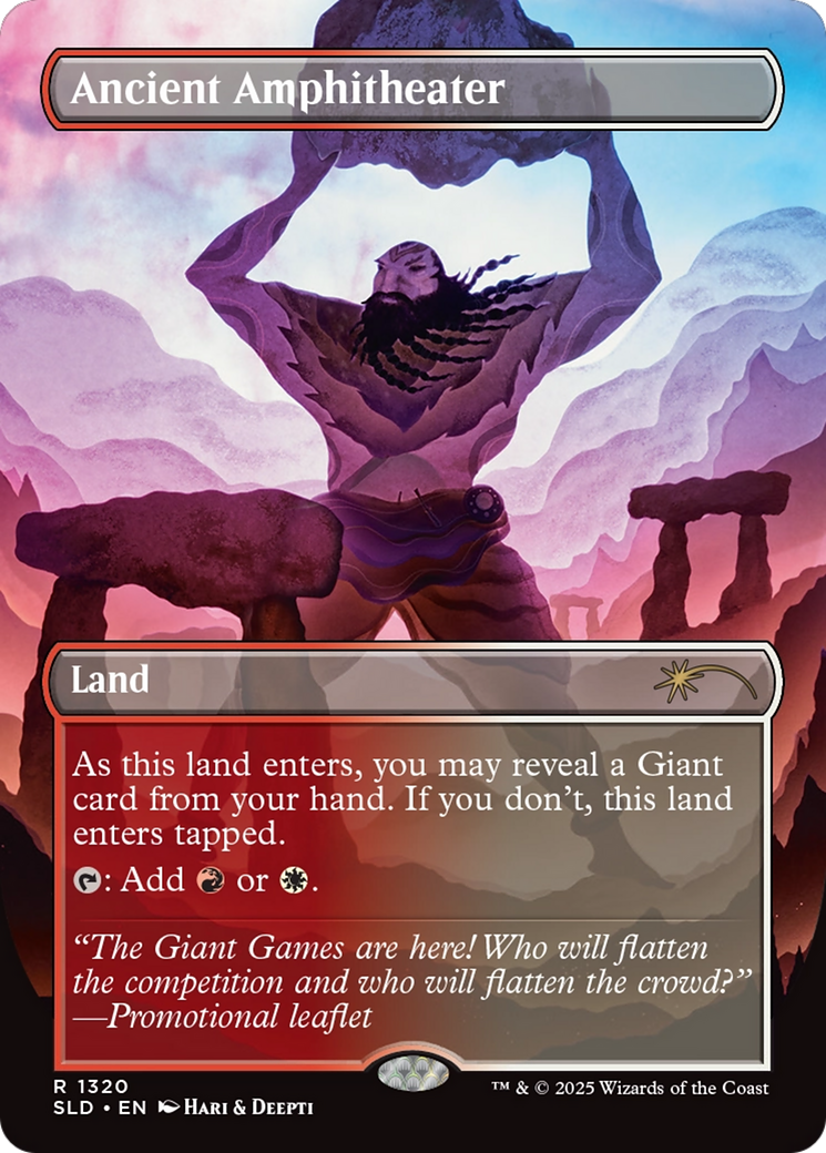Ancient Amphitheater (Rainbow Foil) [Secret Lair Drop Series] | The CG Realm
