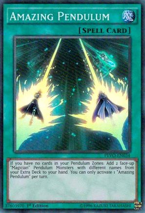 Amazing Pendulum (PEVO-EN034) - Pendulum Evolution 1st Edition