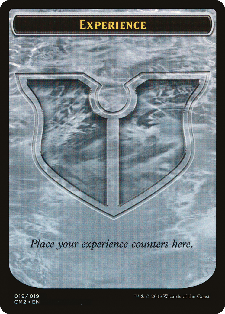 Experience Token (CM2-) - Commander Anthology Volume II Tokens