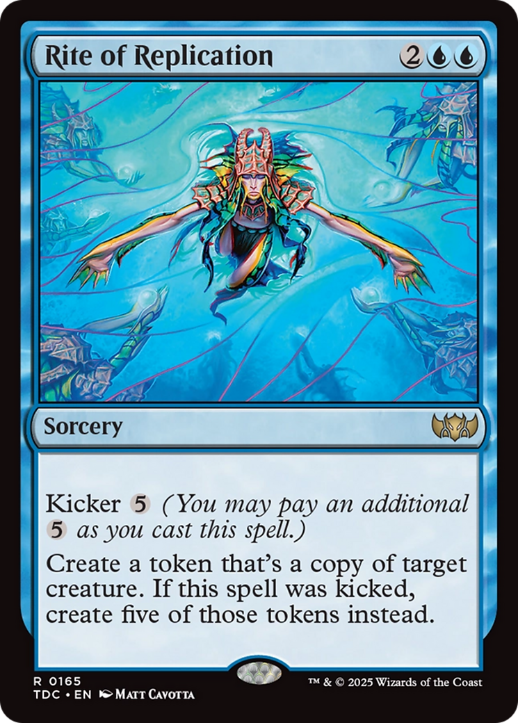 Rite of Replication [Tarkir: Dragonstorm Commander] | The CG Realm