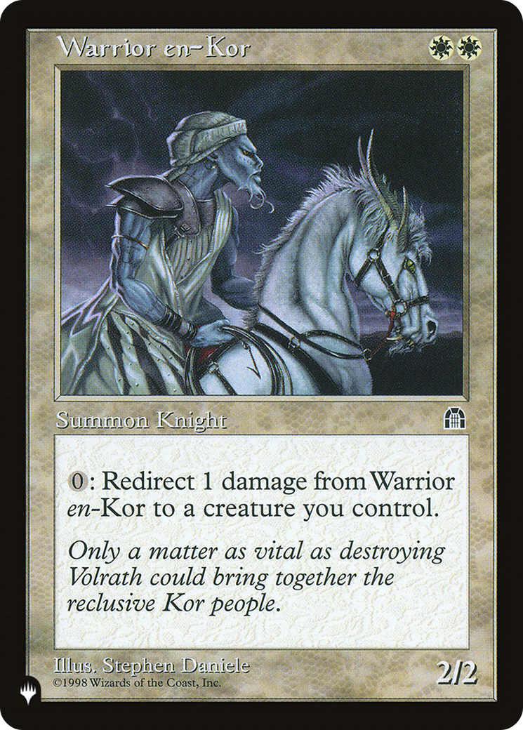 Warrior en-Kor [The List] | The CG Realm