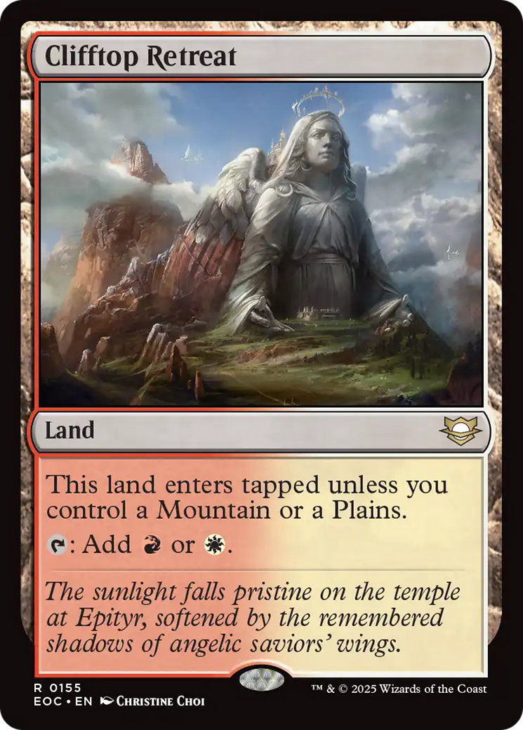 Clifftop Retreat [Edge of Eternities Commander] | The CG Realm