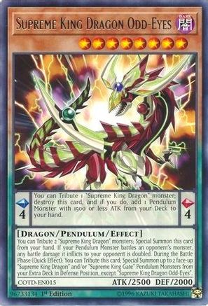 Supreme King Dragon Odd-Eyes (COTD-EN015) - Code of the Duelist Unlimited