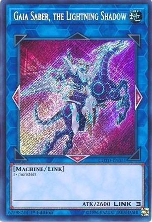Gaia Saber, the Lightning Shadow (COTD-EN051) - Code of the Duelist Unlimited