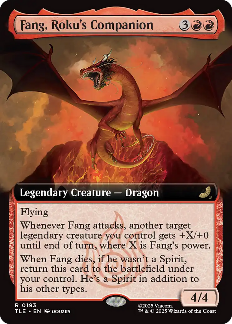 Fang, Roku's Companion (Extended Art) [Avatar: The Last Airbender: Eternal-Legal] | The CG Realm