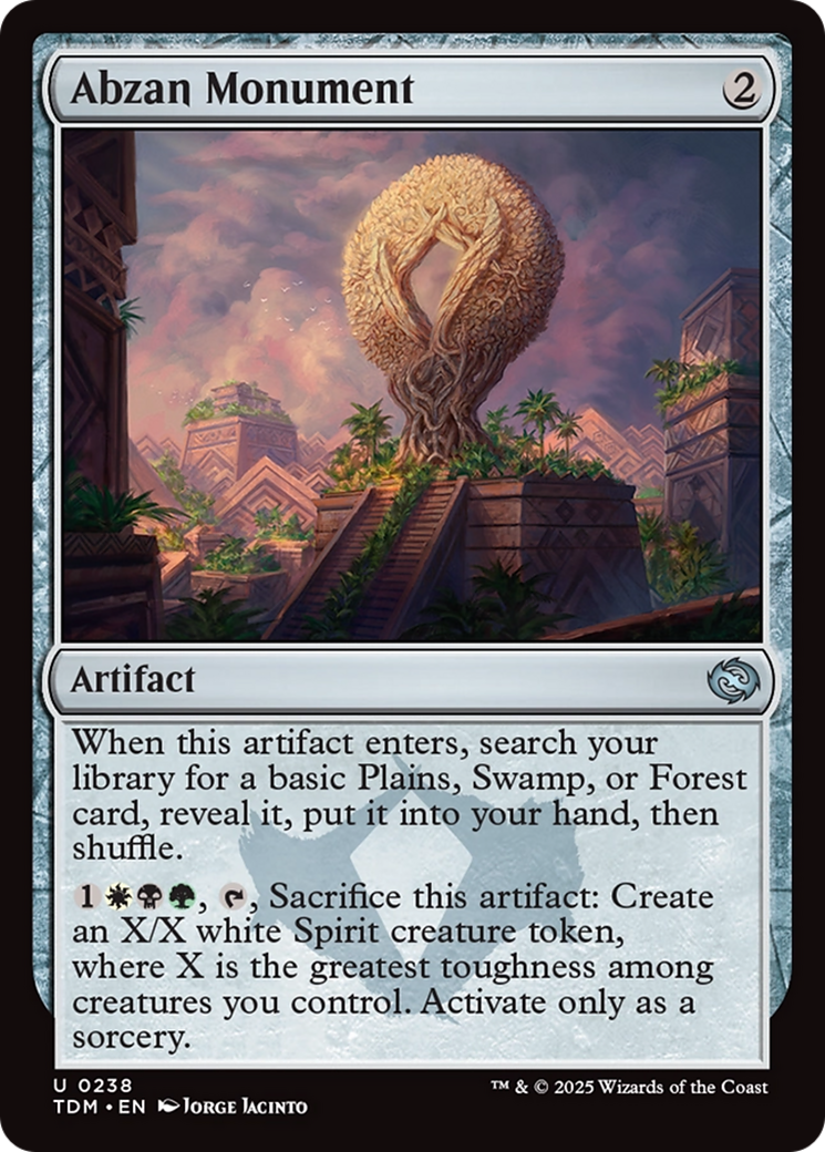 Abzan Monument [Tarkir: Dragonstorm] | The CG Realm