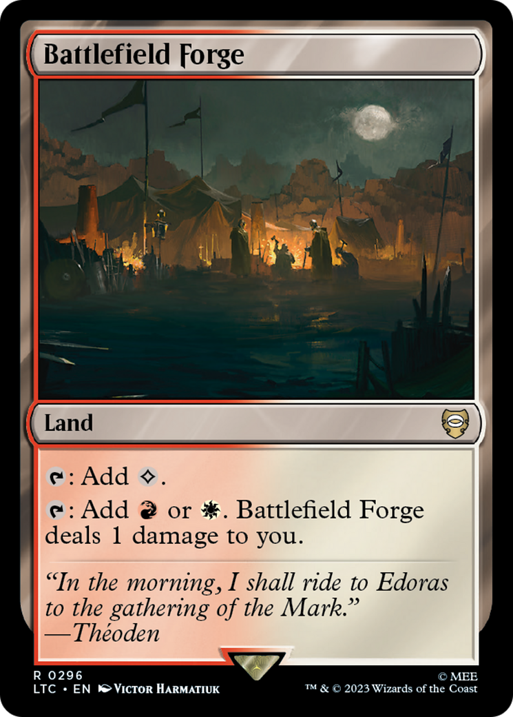 Battlefield Forge [The Lord of the Rings: Tales of Middle-Earth Commander] | The CG Realm