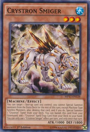 Crystron Smiger (MP17-EN138) - 2017 Mega-Tins Mega Pack 1st Edition
