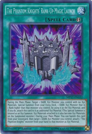 The Phantom Knights' Rank-Up-Magic Launch (MP17-EN152) - 2017 Mega-Tins Mega Pack 1st Edition