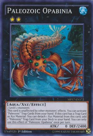 Paleozoic Opabinia (MP17-EN172) - 2017 Mega-Tins Mega Pack 1st Edition