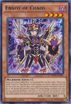Envoy of Chaos (MP17-EN191) - 2017 Mega-Tins Mega Pack 1st Edition
