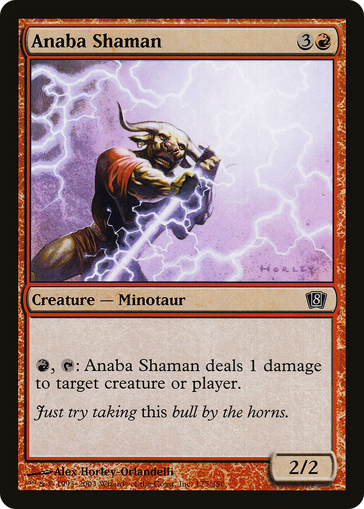 Anaba Shaman (8ED-175) - 8th Edition