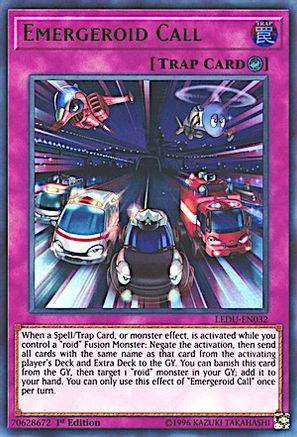 Emergeroid Call (LEDU-EN032) - Legendary Duelists 1st Edition