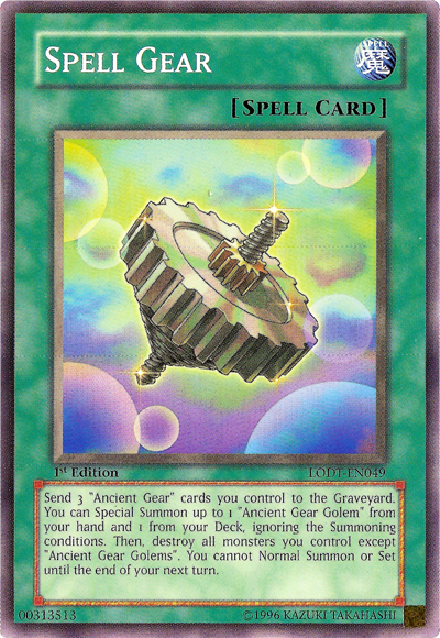 Spell Gear [LODT-EN049] Common | The CG Realm