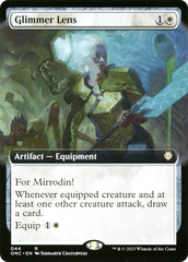 Glimmer Lens (Extended Art) [Phyrexia: All Will Be One Commander] | The CG Realm