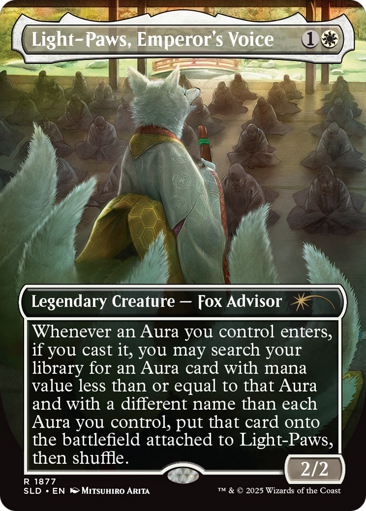 Light-Paws, Emperor's Voice (Rainbow Foil) [Secret Lair Drop Series] | The CG Realm
