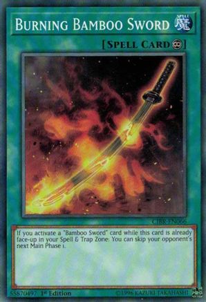 Burning Bamboo Sword (CIBR-EN066) - Circuit Break Unlimited
