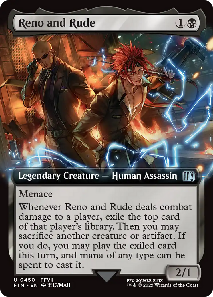 Reno and Rude (Extended Art) [FINAL FANTASY] | The CG Realm
