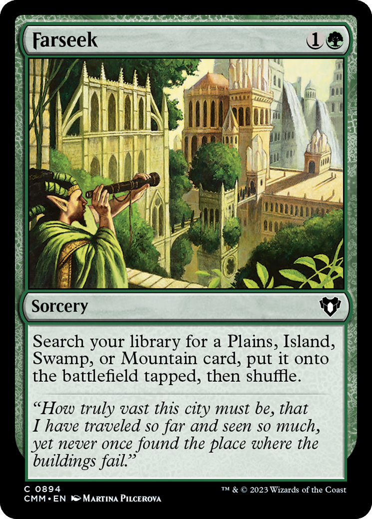 Farseek (CMM-894) - Commander Masters