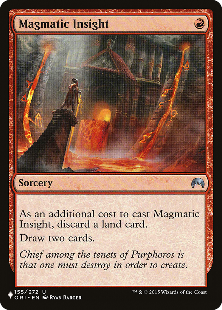 Magmatic Insight [The List] | The CG Realm