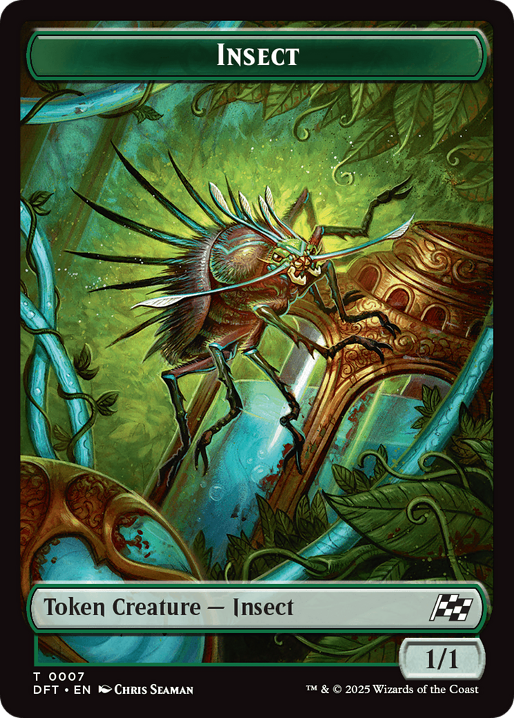 Insect // Elephant Double-Sided Token (DFT-7 // 6) - Aetherdrift