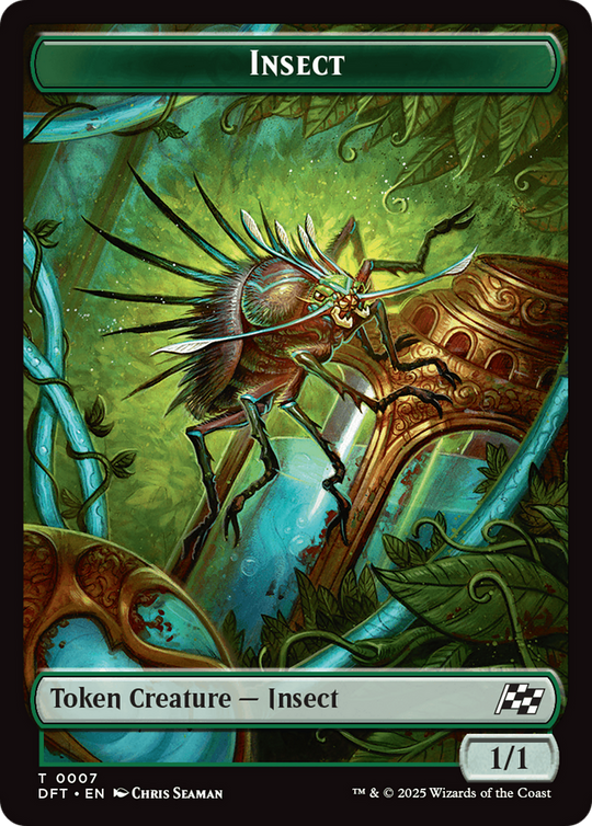 Insect // Elephant Double-Sided Token (DFT-7 // 6) - Aetherdrift