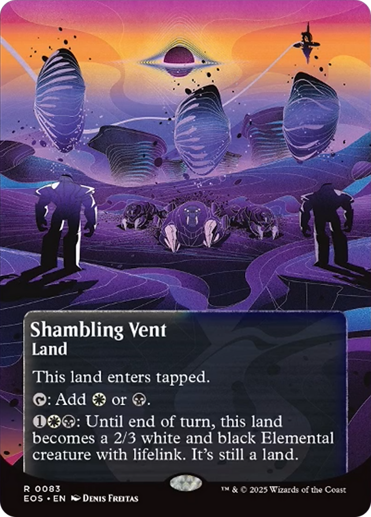 Shambling Vent (0083) (Borderless) [Edge of Eternities: Stellar Sights] | The CG Realm