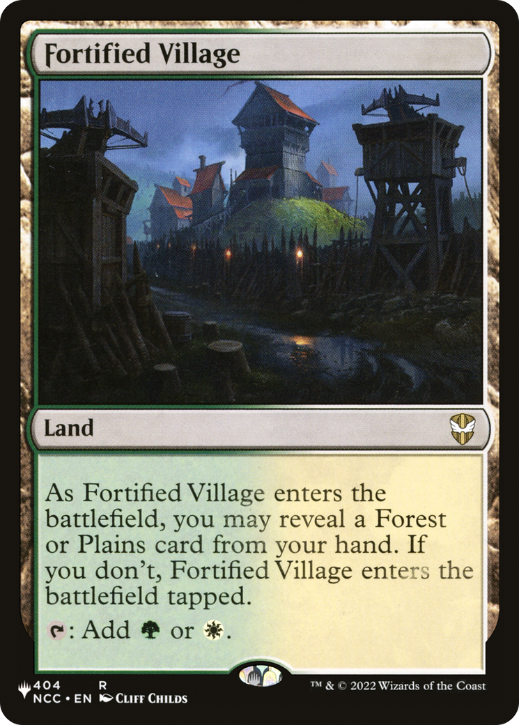 Fortified Village [The List] | The CG Realm