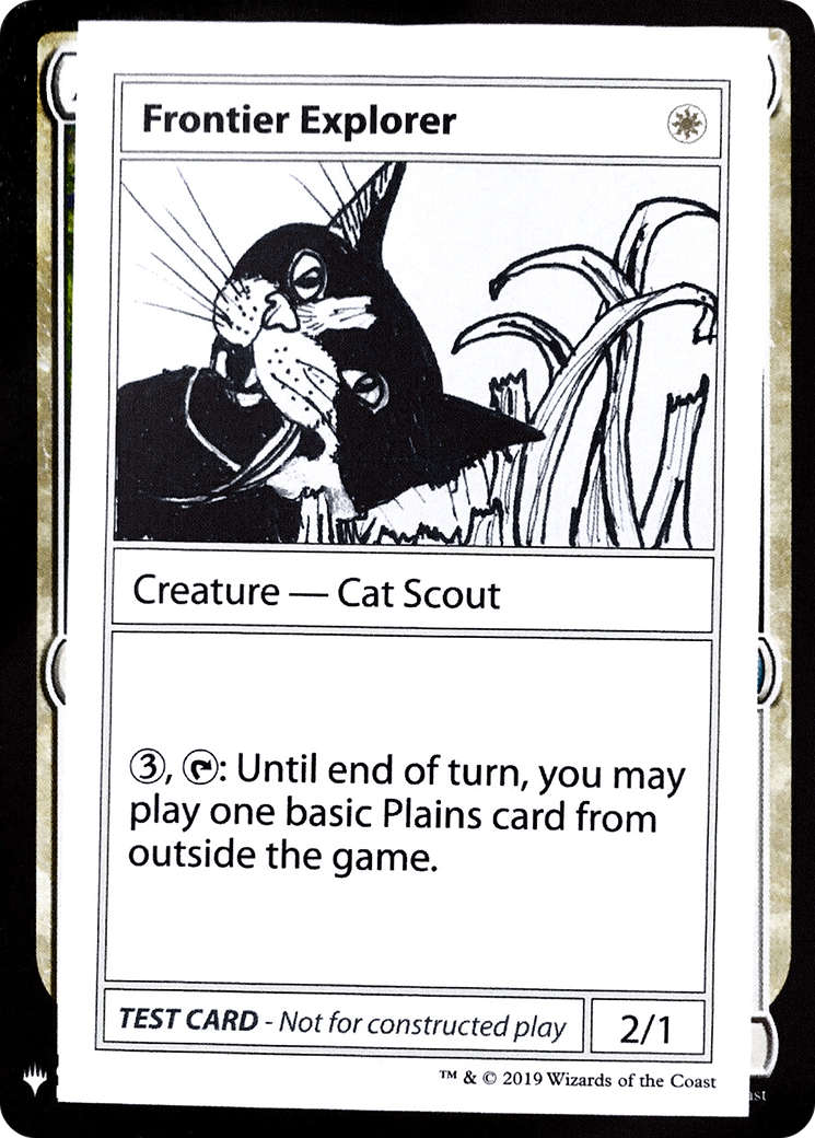 Frontier Explorer (CMB1-) - Mystery Booster Playtest Cards 2019