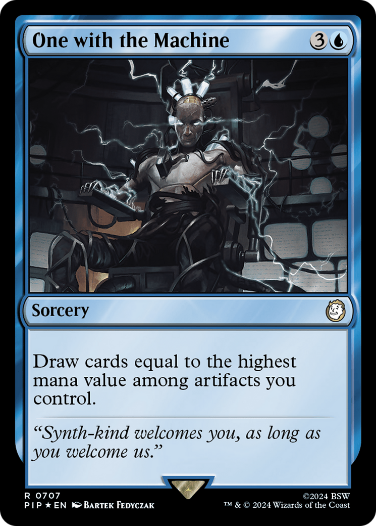 One with the Machine (Surge Foil) [Fallout] | The CG Realm
