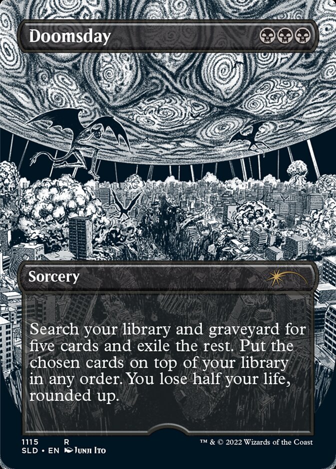 Doomsday (Borderless Etched Foil) [Secret Lair Drop Series] | The CG Realm