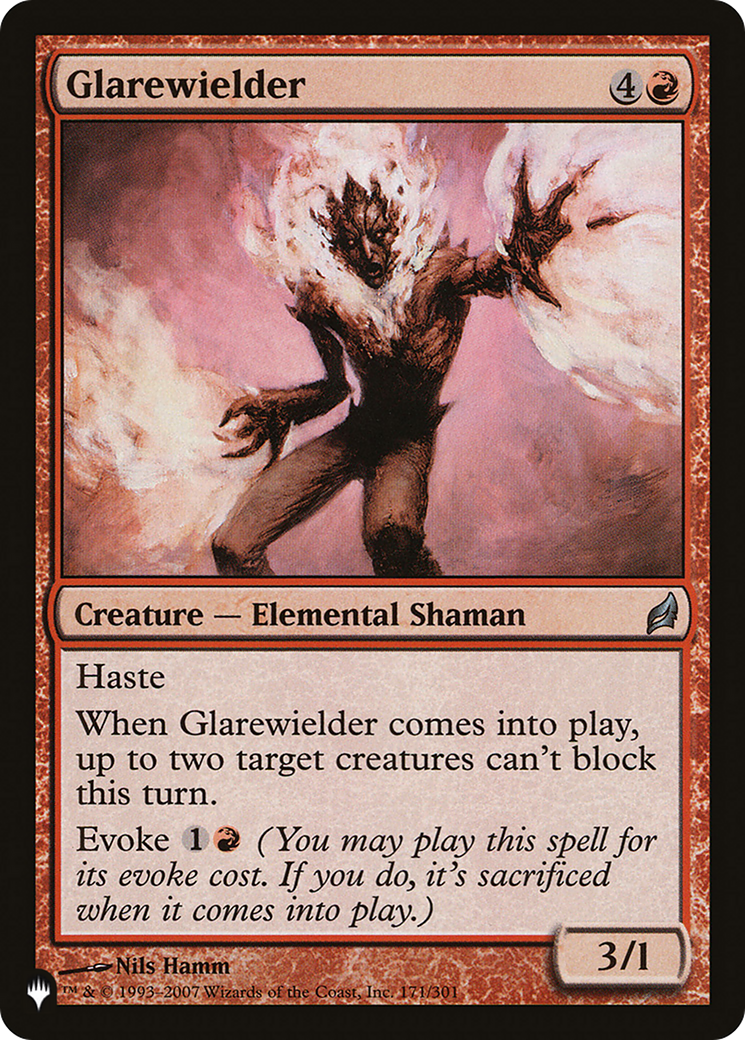 Glarewielder [The List] | The CG Realm