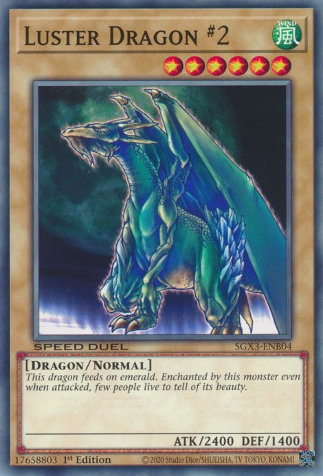 Luster Dragon #2 [SGX3-ENB04] Common | The CG Realm