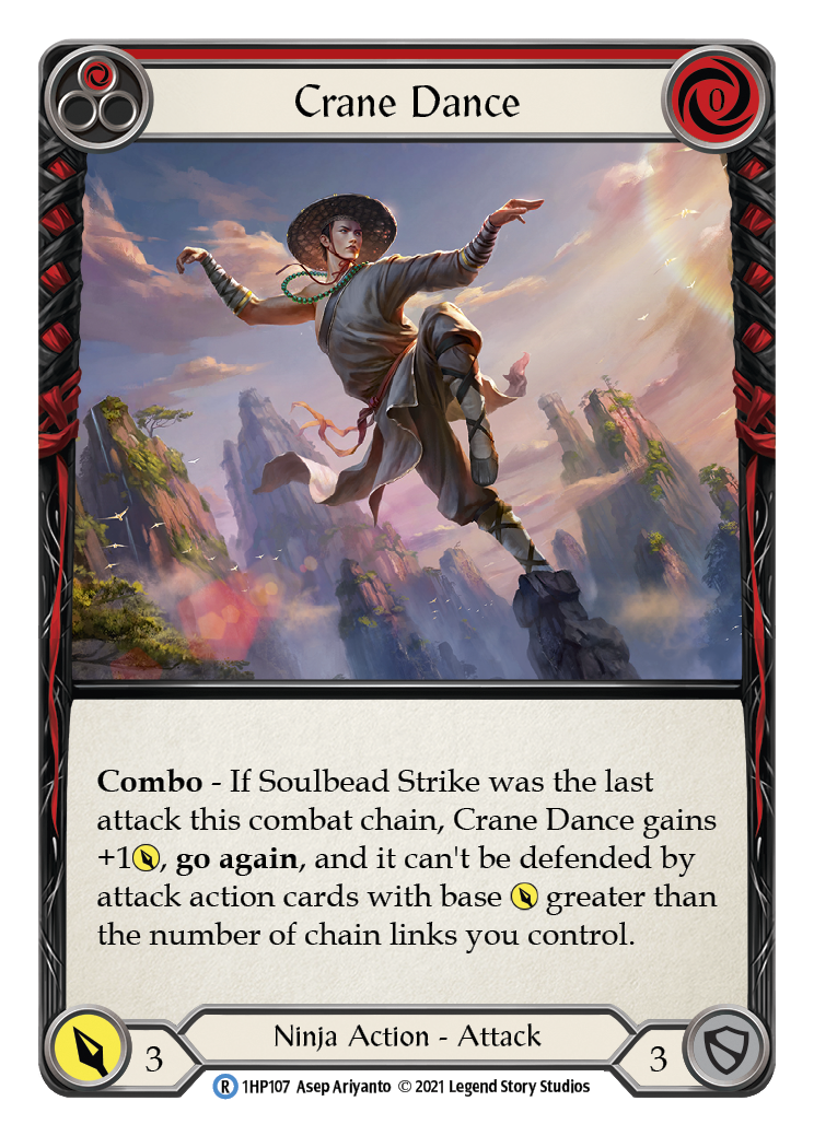 Crane Dance (Red) [1HP107] (History Pack 1) | The CG Realm