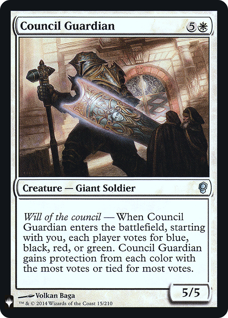 Council Guardian (LIST-CNS-15) - The List Foil