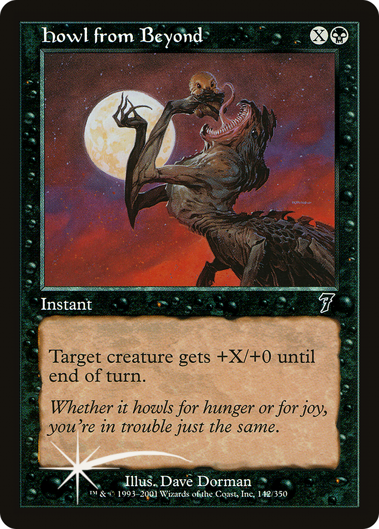 Howl from Beyond (7ED-142) - 7th Edition