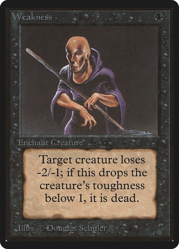 Weakness (LEB-) - Limited Edition Beta
