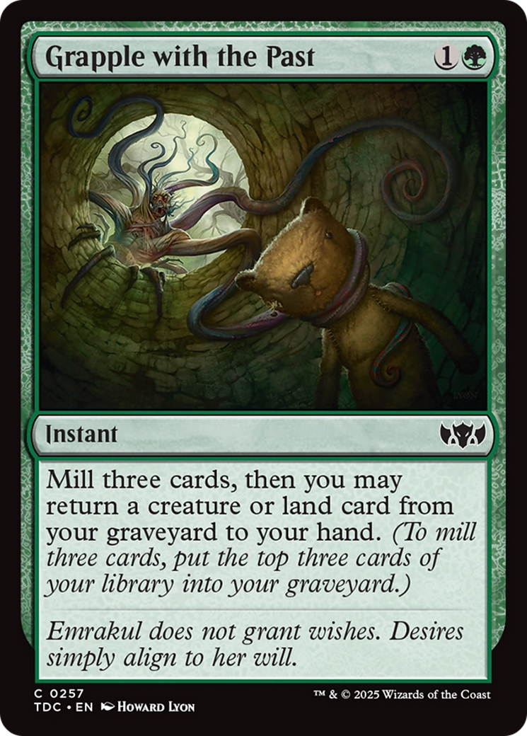Grapple with the Past [Tarkir: Dragonstorm Commander] | The CG Realm