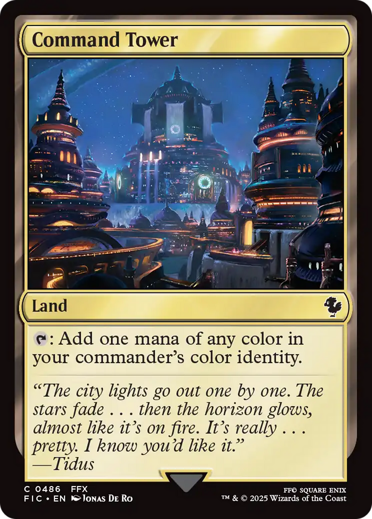 Command Tower (0486) [FINAL FANTASY Commander] | The CG Realm