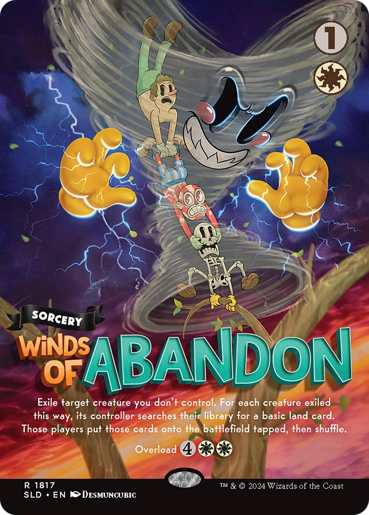 Winds of Abandon (Rainbow Foil) [Secret Lair Drop Series] | The CG Realm