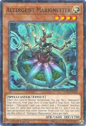 Altergeist Marionetter (Starfoil) (SP18-EN028) - Star Pack VRAINS 1st Edition