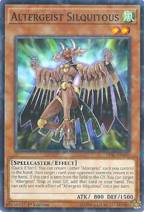 Altergeist Silquitous (Starfoil) (SP18-EN030) - Star Pack VRAINS 1st Edition