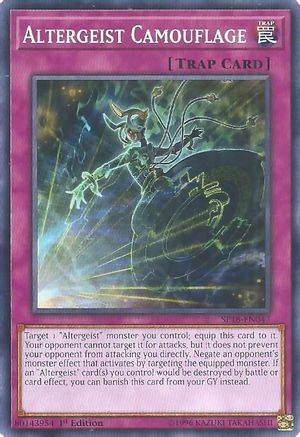 Altergeist Camouflage (SP18-EN047) - Star Pack VRAINS 1st Edition